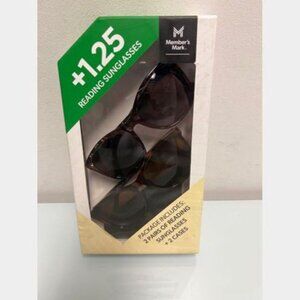 Member's Mark Round Reading Glasses +1.25 - 2